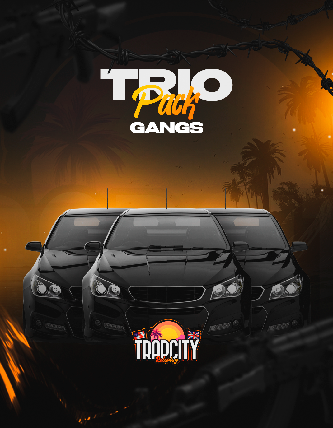 Trio pack Gang Vehicles